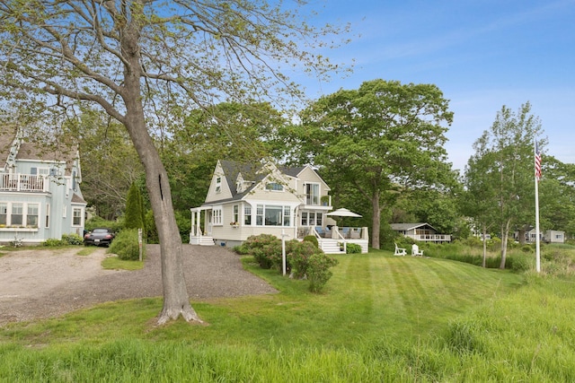 6 Brooks St, Kennebunkport, ME 04046 - view of front of home featuring driveway