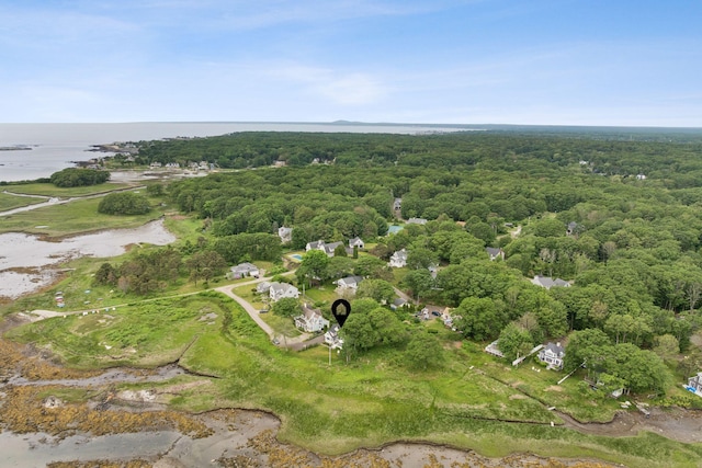 6 Brooks St, Kennebunkport, ME 04046 - view of property location featuring a forest and a large body of water