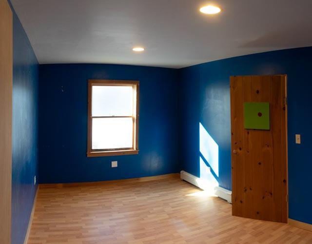 1 Branch St, Camden, ME 04843 - empty room featuring light wood-style flooring and recessed lighting