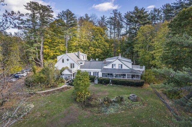 9 Dry Point Dr, Rome, ME 04963 - bird's eye view