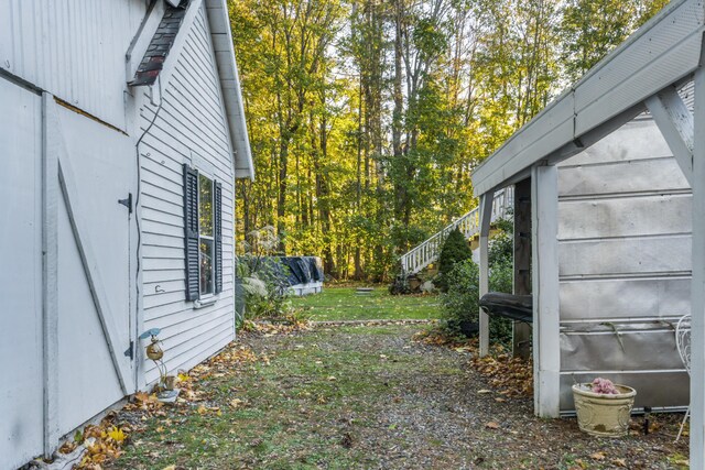 9 Dry Point Dr, Rome, ME 04963 - view of yard