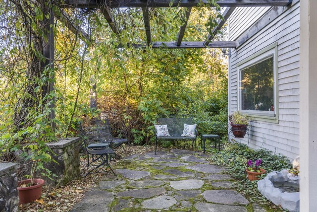 9 Dry Point Dr, Rome, ME 04963 - view of patio