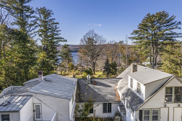 9 Dry Point Dr, Rome, ME 04963 - aerial view