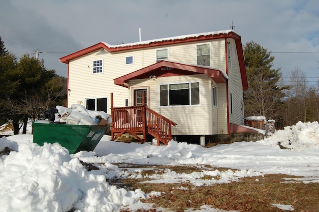 view of front of house