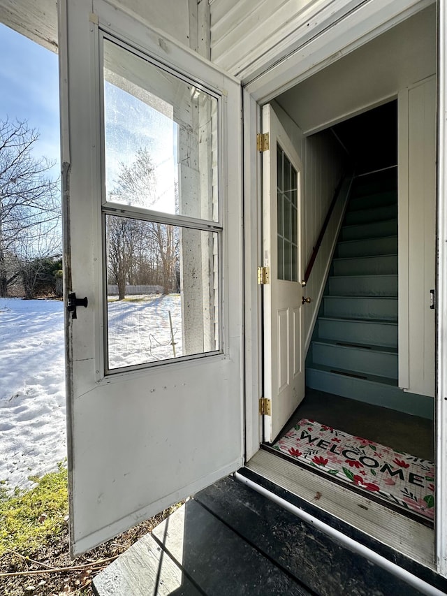 view of doorway