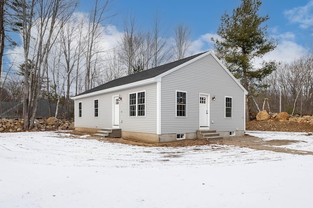 view of manufactured / mobile home