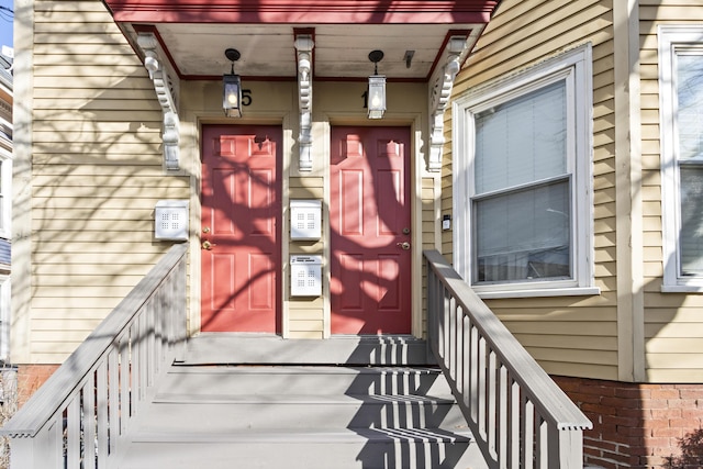 view of entrance to property