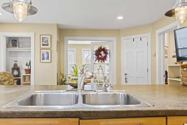 kitchen featuring sink