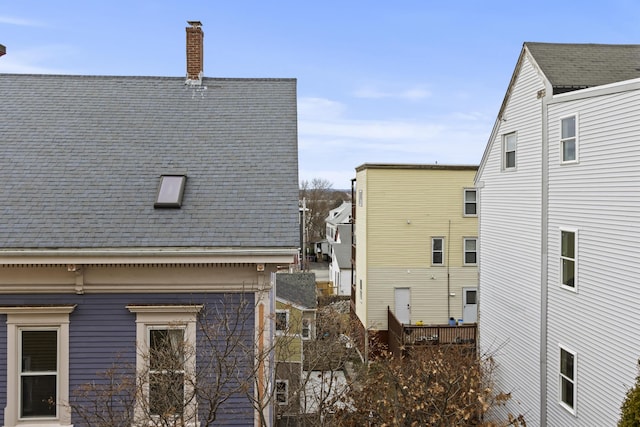 view of home's exterior