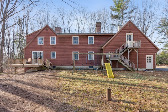 view of back of property