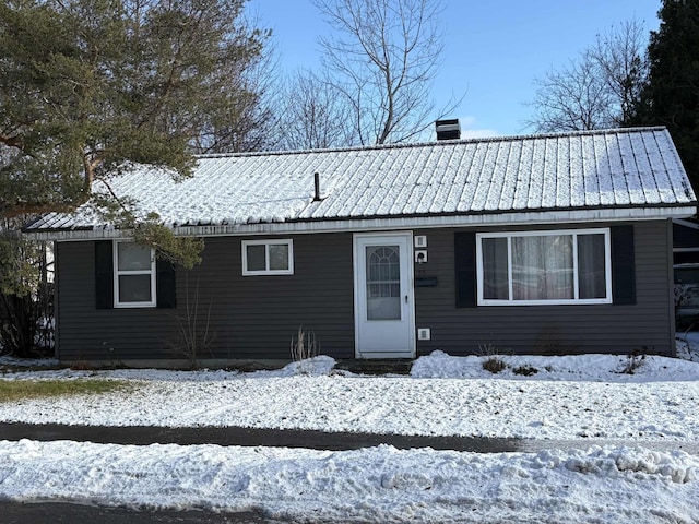 view of ranch-style home