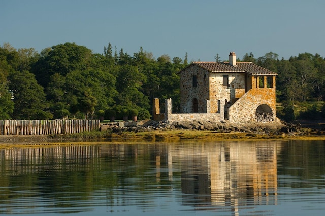 property view of water