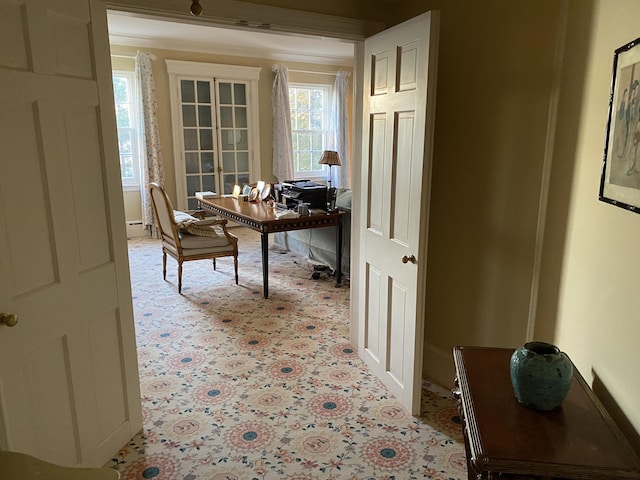 399 Hermits Point Rd, Islesboro, ME 04848 - home office with a wealth of natural light