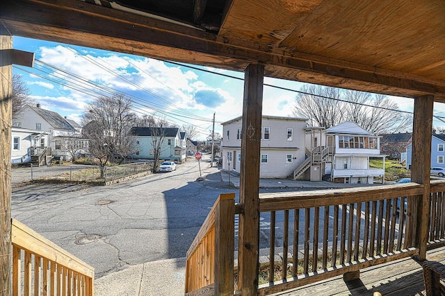 view of deck