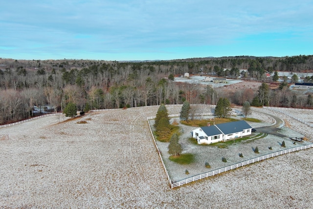 19 Branch Brook Rd, Thomaston, ME 04861 - aerial view of property's location featuring a heavily wooded area
