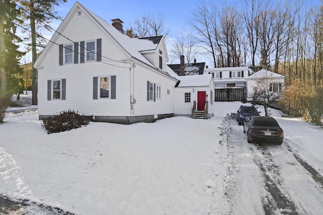 view of front of house