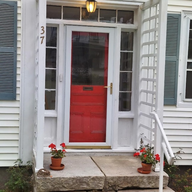 view of entrance to property