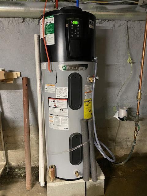 utilities with hybrid water heater