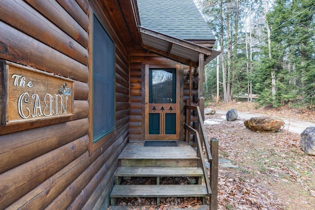 view of property entrance