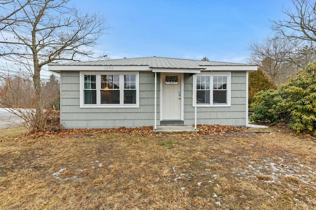 view of bungalow-style home