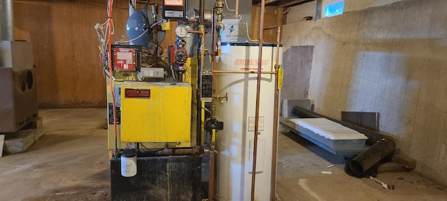 utilities with gas water heater