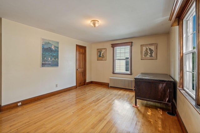 52 Chenery St, Portland, ME 04103 - office featuring radiator heating unit and light wood finished floors