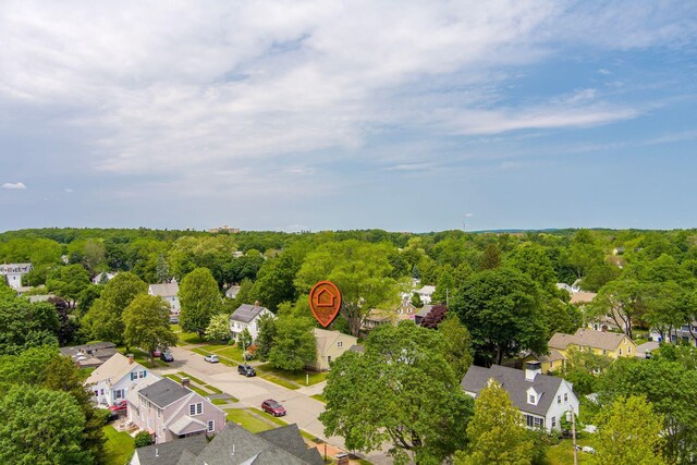 52 Chenery St, Portland, ME 04103 - aerial view of residential area