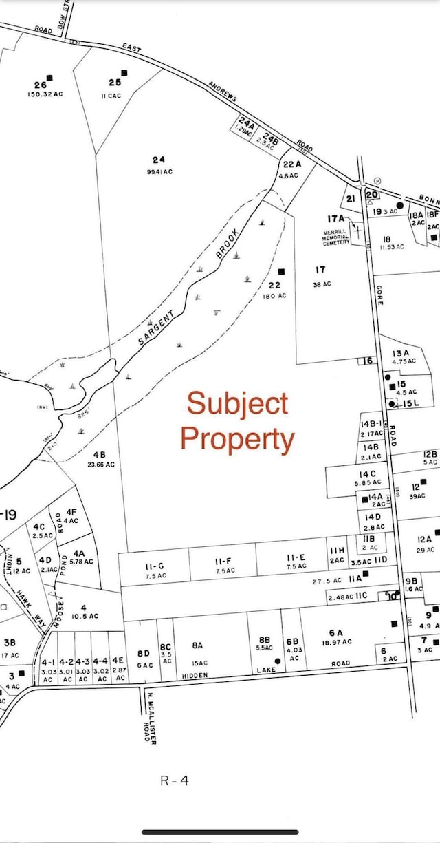 LOT22 Gore Rd, Otisfield ME, 04270 land for sale