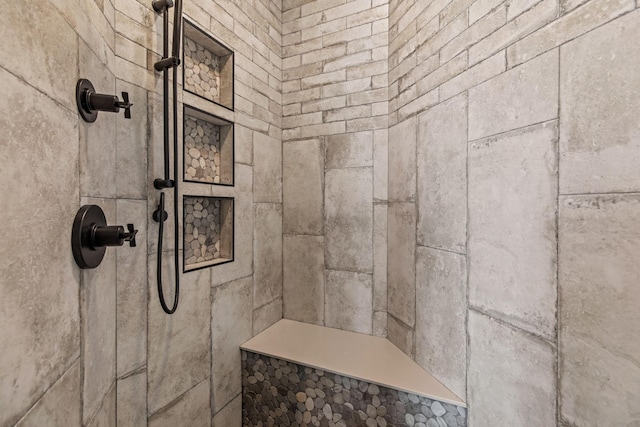 18 Sheehans Island Rd, Raymond, ME 04071 - bathroom with tiled shower