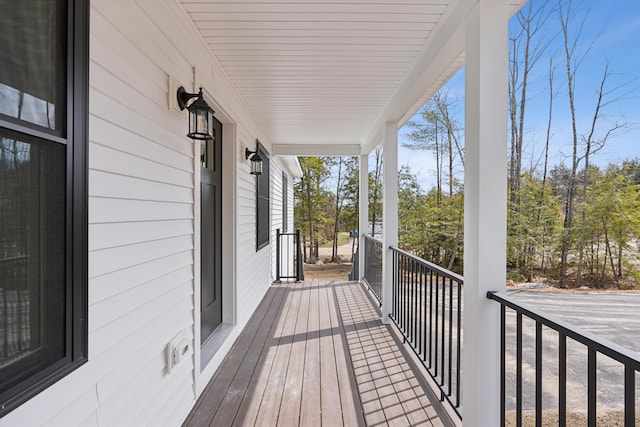 17 Ward Rd, Sebago, ME 04029 - view of deck