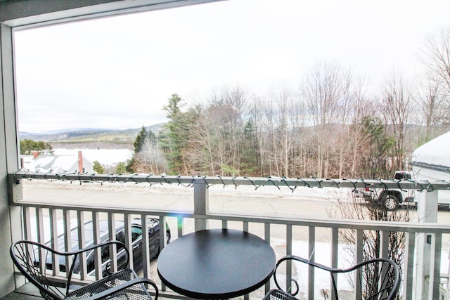 135 Vernon St Unit 4E, Bethel, ME 04217 - view of balcony