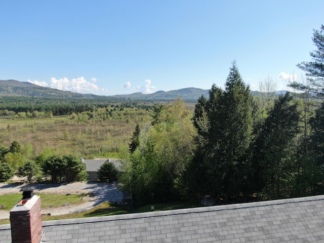 135 Vernon St Unit 4E, Bethel, ME 04217 - mountain view with a heavily wooded area