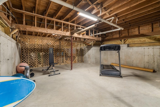 137 Birch Ln, Belgrade, ME 04917 - view of below grade area