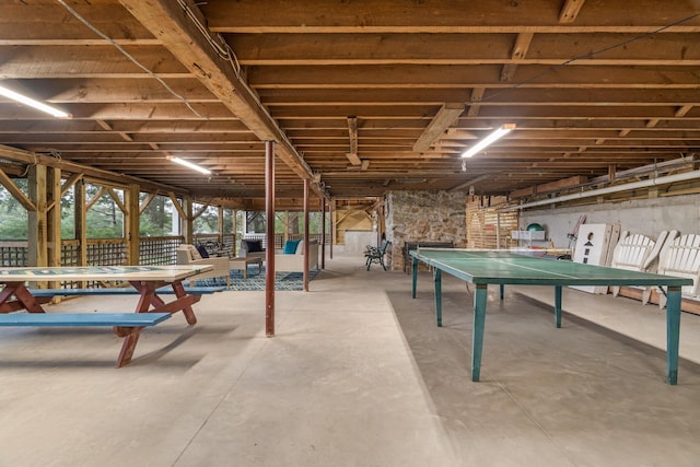 137 Birch Ln, Belgrade, ME 04917 - view of basement