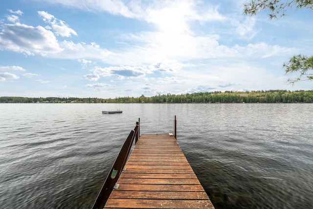 137 Birch Ln, Belgrade, ME 04917 - dock with a water view