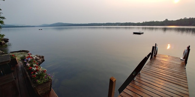 137 Birch Ln, Belgrade, ME 04917 - dock with a water view