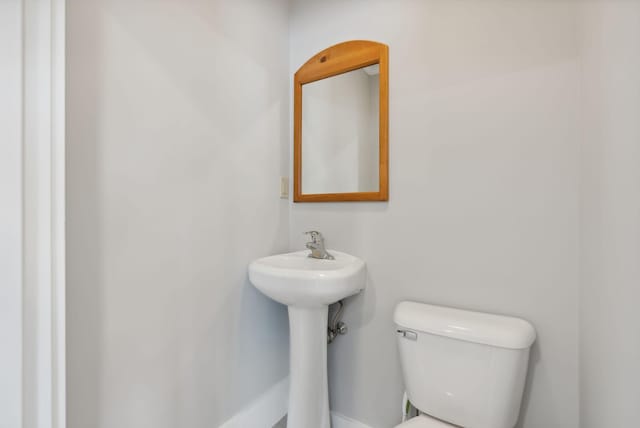 bathroom with toilet