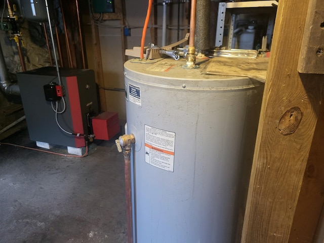 utilities with gas water heater