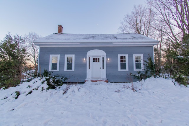 view of front of house