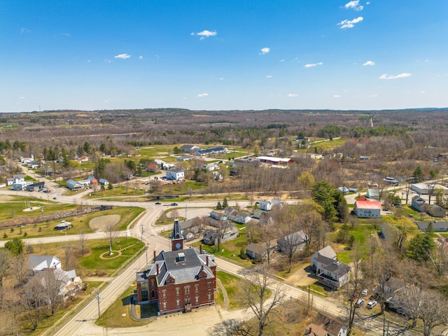 10 Nokomis Rd, Corinna, ME 04928 - aerial view with a residential view