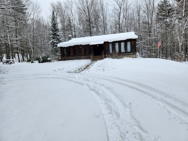 view of front of house