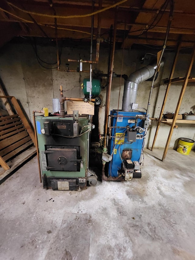 view of utility room