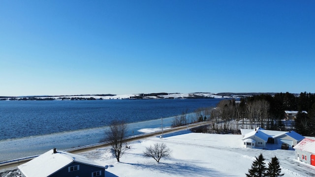 property view of water