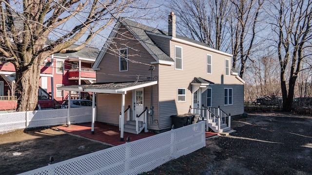 view of back of house