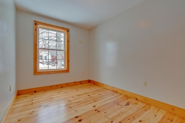 1696 N Rd, Parsonsfield, ME 04047 - spare room with light wood-type flooring