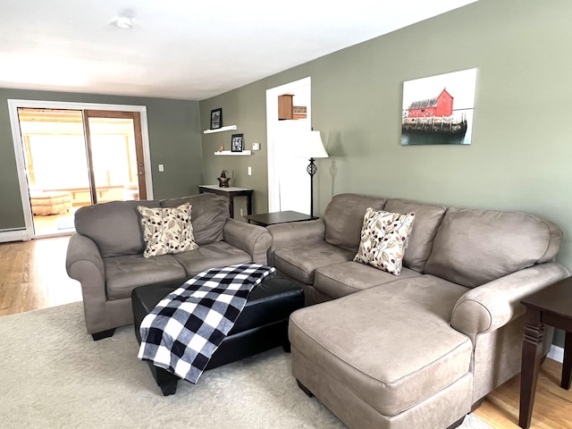 7 Edgewood Dr, Orono, ME 04473 - living room featuring wood finished floors
