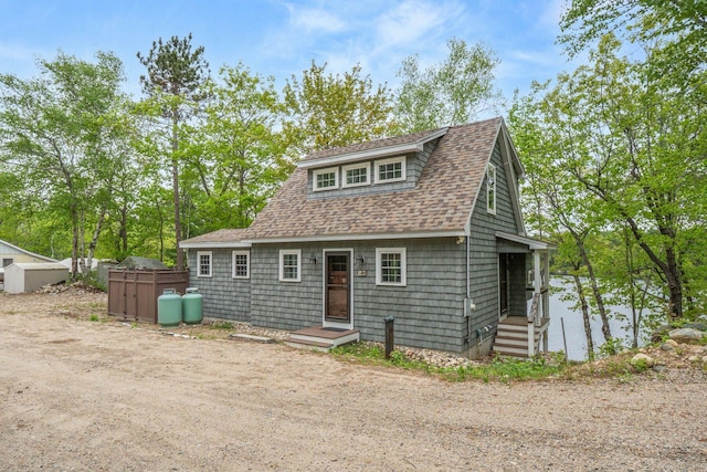 170 Red Gate Ln, Acton, ME 04001 - view of front of house with a shingled roof