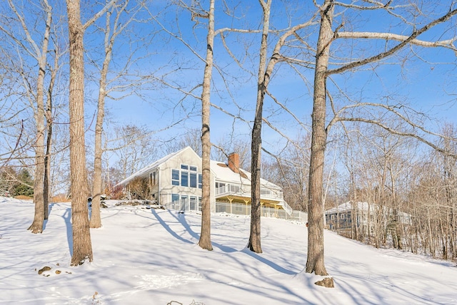 view of front of house