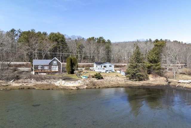283 Mills Rd, Newcastle, ME 04553 - view of water feature