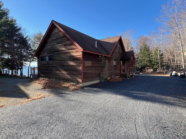 view of property exterior